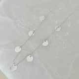 Solar Choker Necklace in Silver