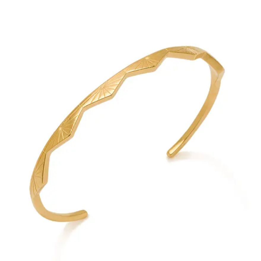 Sunburst Cuff Bracelet